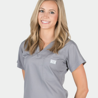 MEDIUM One Of a Kind Scrub Tops - FINAL SALE