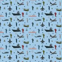 Patriotic Forces - Pixie Scrub Hats