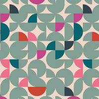 Phases - Poppy Bouffant Surgical Hats