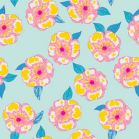 Pink Petunias - Pixie Surgical Hats