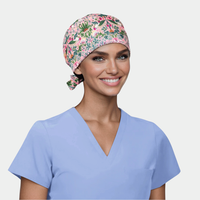 Strawberry Songbird Pixie Scrub Cap