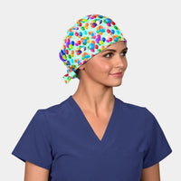 Pop of Color - Pixie Surgical Scrub Hat