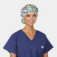 Pop of Color - Poppy Bouffant Surgical Scrub Hat