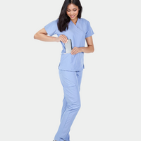 Piper Cargo 6-Pocket Scrub Top