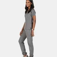 Piper Cargo 6-Pocket Scrub Top