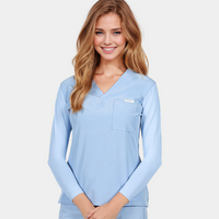 Paloma Long Sleeve Scrub Tops