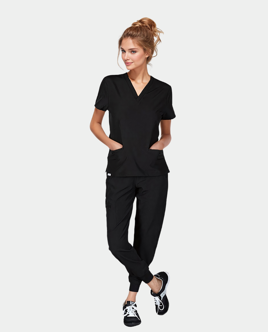 Josephine Jogger Scrubs: Shop Comfortable Blue Sky Pants