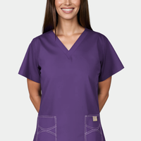 MEDIUM Womens One Of a Kind Scrub Tops - FINAL SALE