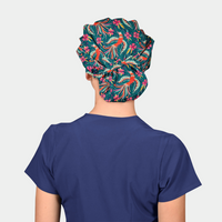 Rainbow Phoenix- Poppy Bouffant Surgical Hat
