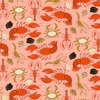 Crabmeister - Poppy Bouffant Scrub Hats