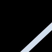 Black Solid Scrubs Mask with Light Blue Elastic