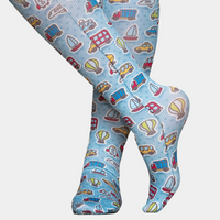 On The Go - Compression Scrubs Socks