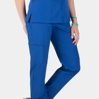 Piper Cargo 6-Pocket Scrub Top