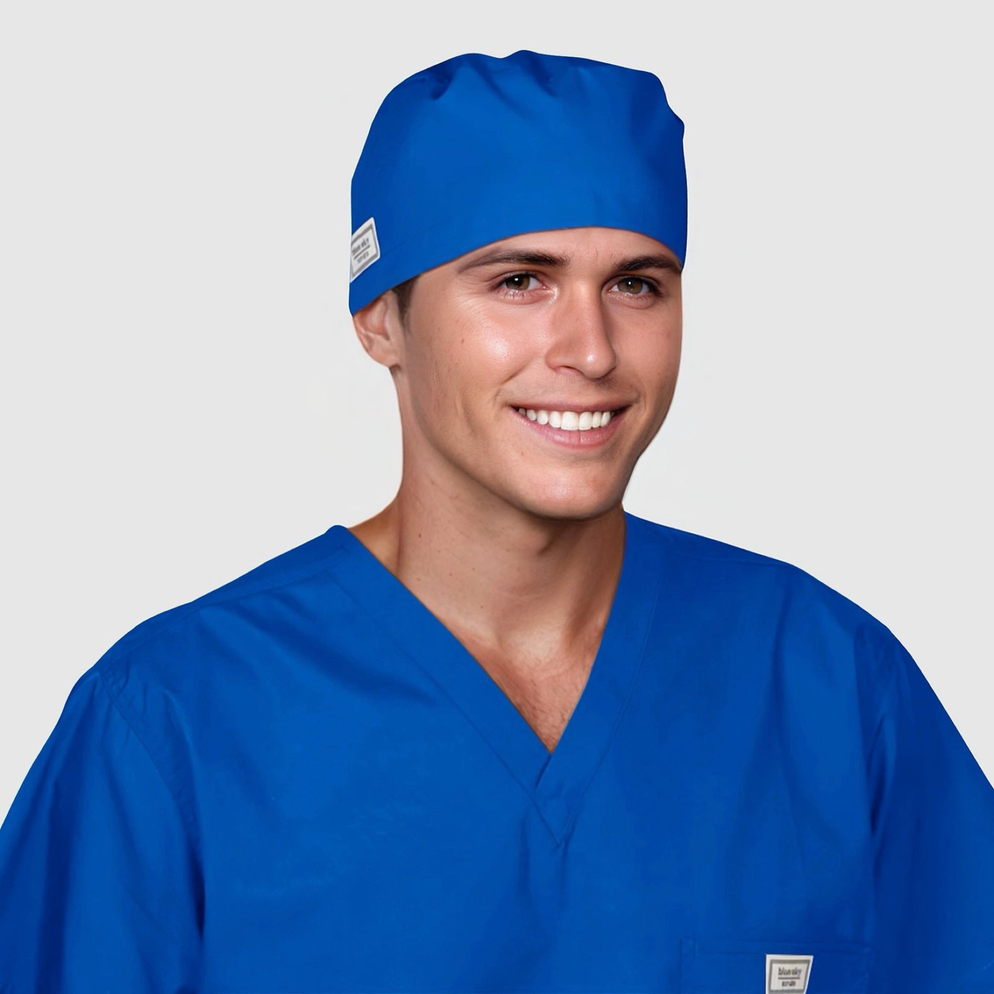 Royal Blue Men's Scrub Hat by Blue Sky Scrubs Shop Now