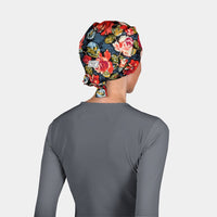 Scarlet's Courtyard Blooms - Pixie Scrub Cap