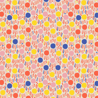 Fiesta Sparks - Poppy Bouffant Scrub Hats