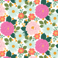 Daisy Dreams - Poppy Bouffant Surgical Hat