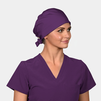 Eggplant - Solid Pixie Scrub Hats