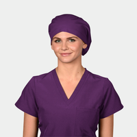Eggplant - Solid Stellar Scrub Hats