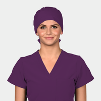 Eggplant - Solid Pixie Scrub Hats