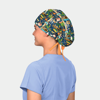 Kitten Cabana Stellar Women's Scrub Hat