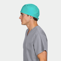 OR Green Men’s Scrub Cap – Classic Surgical Cap for Long Shifts in the Operating Room
