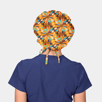 Solar Pop - Poppy Bouffant Surgical Hats