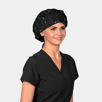 Spindle & Spell - Poppy Bouffant Scrub Hat