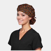 Starry Spell- Poppy Bouffant Surgical Hats