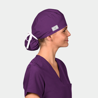 Eggplant - Solid Pony Scrub Hats