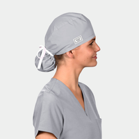 Slate Grey - Solid Pony Scrub Hats