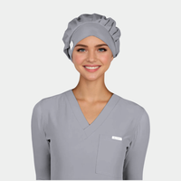 Slate Grey - Solid Poppy Scrub Hats