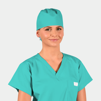 Carnegie Green - Solid Pony Scrub Hats