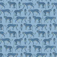 Maltese Tiger - Poppy Bouffant Surgical Caps