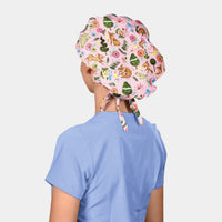 A Spring Story - Poppy Bouffant Surgical Hat
