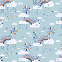 Raindrop Daydream - Poppy Surgical Hat