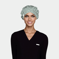 Dappled Wild Calm - Poppy Bouffant Surgical Scrub Hat