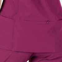 Piper Cargo 6-Pocket Scrub Top