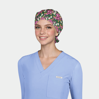 Azalea Daydream Pixie Scrub Hat