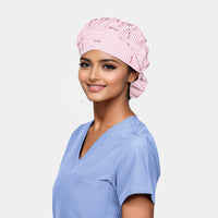 XOXO Bliss- Poppy Bouffant Scrub Hat