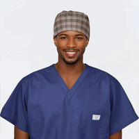 Doublebrook Plaid - Men's Surgical Scrub Caps