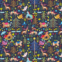 Magic in the Meadow - Poppy Bouffant Medical Scrub Hat