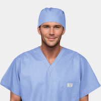 Ceil Blue Men’s Scrub Cap – Lightweight Surgical Cap for Healthcare Professionals
