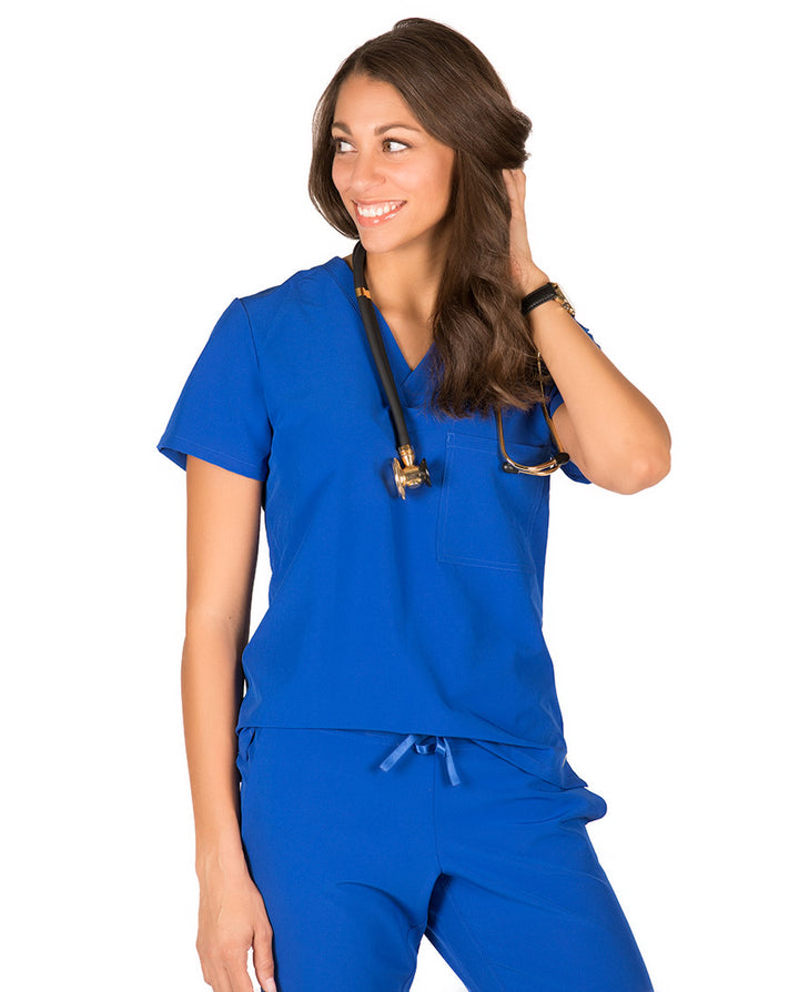 Personalize Your Blue Sky Stretch Scrubs