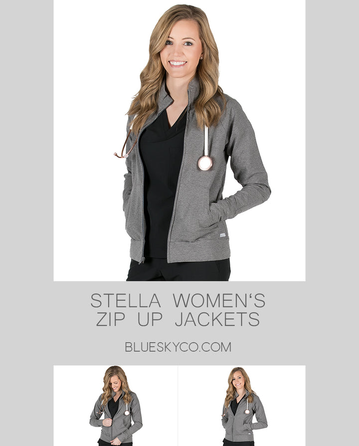 Comfortable, Stretch, Luxurious, and Warm: Blue Sky Scrubs Jackets and Vests
