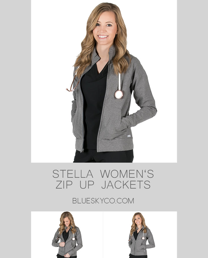 Luxurious, Comfortable, Warm, and Stretch: Blue Sky Scrubs Jackets and Vests