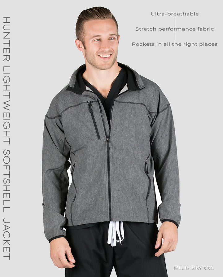 Stay Warm With Softshell Scrub Jackets and Hoodies For Men
