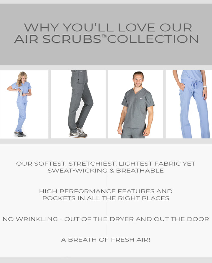 Logan and Landon Stretch Scrubs from Blue Sky Co.