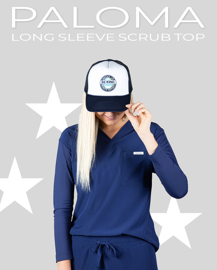 The Perfect Sleeve For a Scrub Top: Everly Scrubs