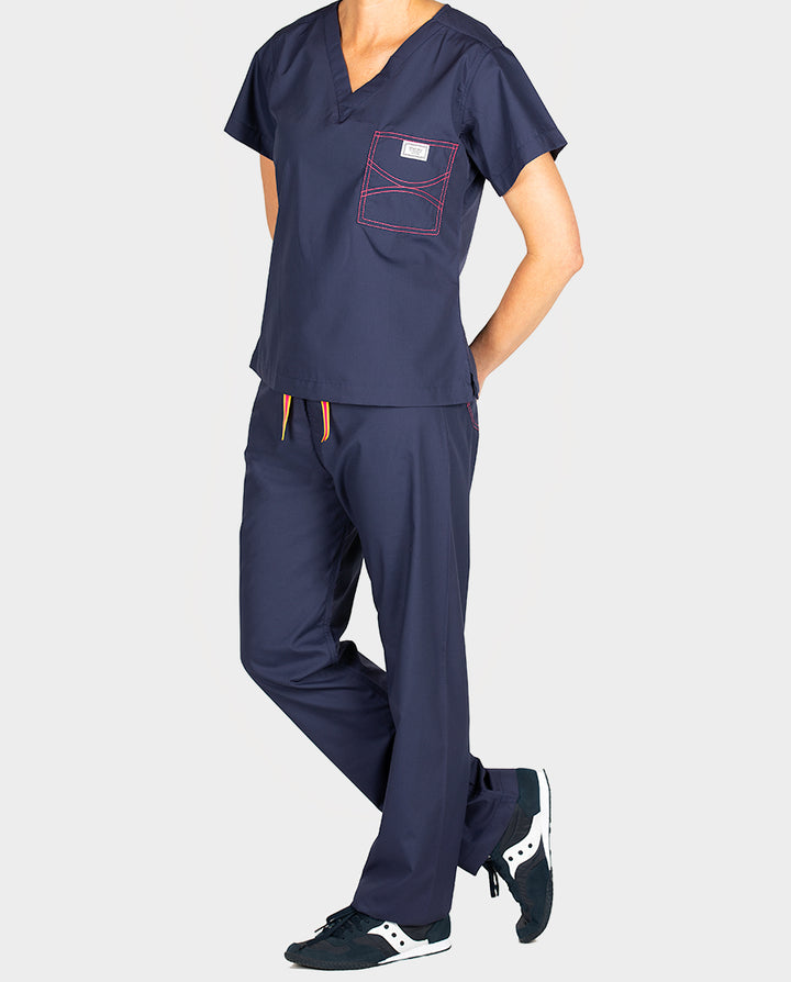 Designing Custom Scrub Tops and Pants With Blue Sky